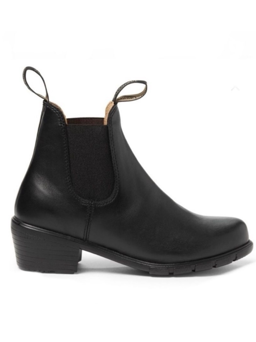 Blundstone 1671 heeled Chelsea boots black leather US 11